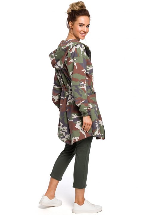 Bluza damska zasuwana z kapturem moro M1 me415 Bluza damska zasuwana z kapturem moro M1 me415