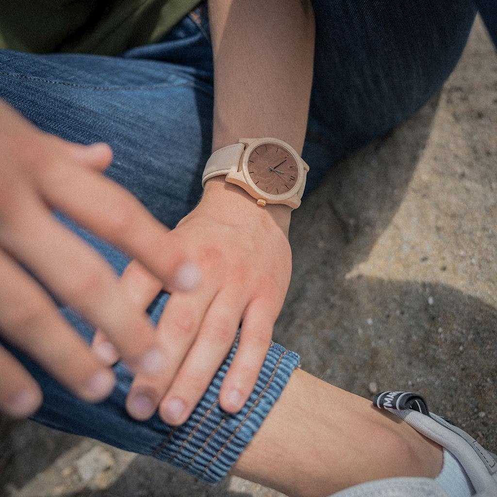 Zegarek Męski Drewniany Neatbrand CLASSIC 43 MM N020 Zegarek Męski Drewniany Neatbrand CLASSIC 43 MM N020