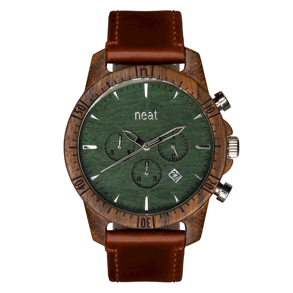 Zegarek Męski Drewniany Neatbrand CHRONO 44 MM N086 Zegarek Męski Drewniany Neatbrand CHRONO 44 MM N086