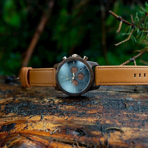 Zegarek Męski Drewniany Neatbrand CHRONO 44 MM N087 Zegarek Męski Drewniany Neatbrand CHRONO 44 MM N087