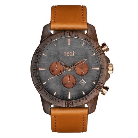 Zegarek Męski Drewniany Neatbrand CHRONO 44 MM N087