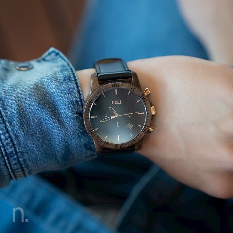 Zegarek Męski Drewniany Neatbrand CHRONO 44MM N088 Zegarek Męski Drewniany Neatbrand CHRONO 44MM N088