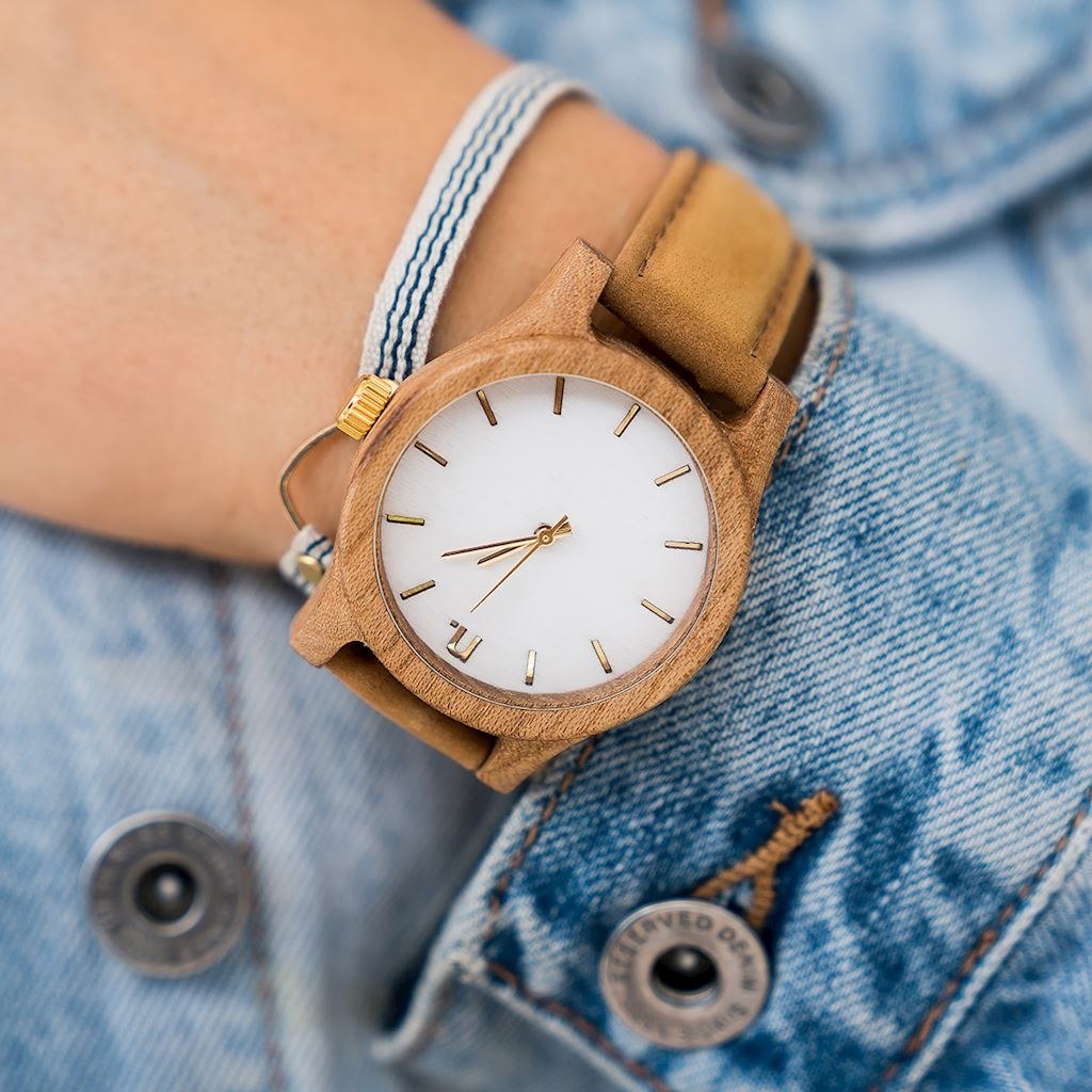 Zegarek Damski Drewniany Neatbrand Classic 38MM N031 Zegarek Damski Drewniany Neatbrand Classic 38MM N031