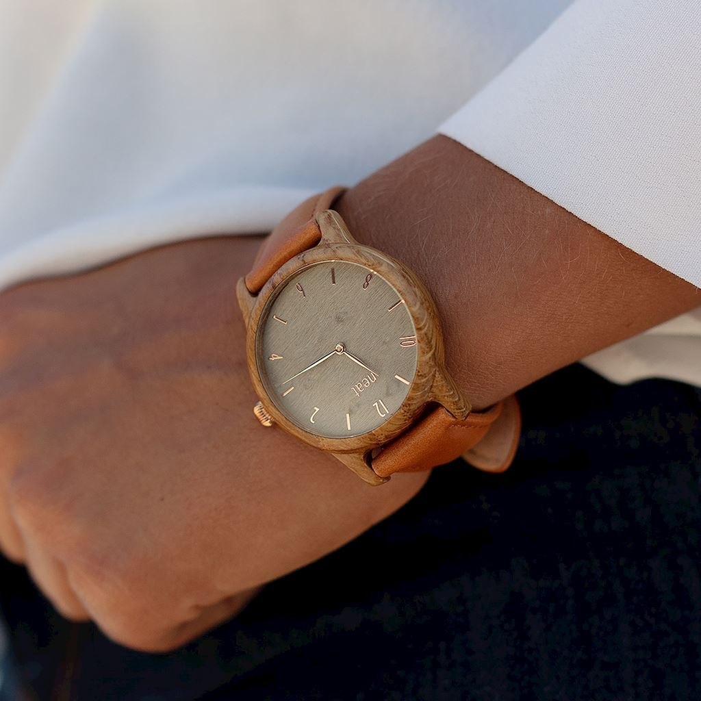 Zegarek Damski Drewniany Neatbrand SLIM 38 MM N102 Zegarek Damski Drewniany Neatbrand SLIM 38 MM N102