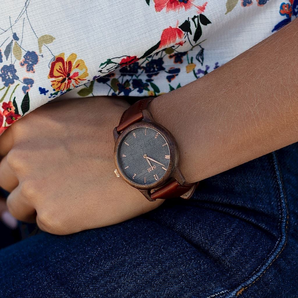 Zegarek Damski Drewniany Neatbrand SLIM 38 MM N104 Zegarek Damski Drewniany Neatbrand SLIM 38 MM N104