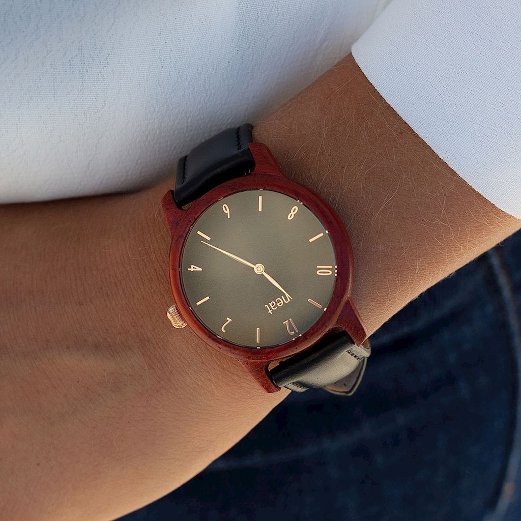 Zegarek Damski Drewniany Neatbrand SLIM 38 MM N105 Zegarek Damski Drewniany Neatbrand SLIM 38 MM N105