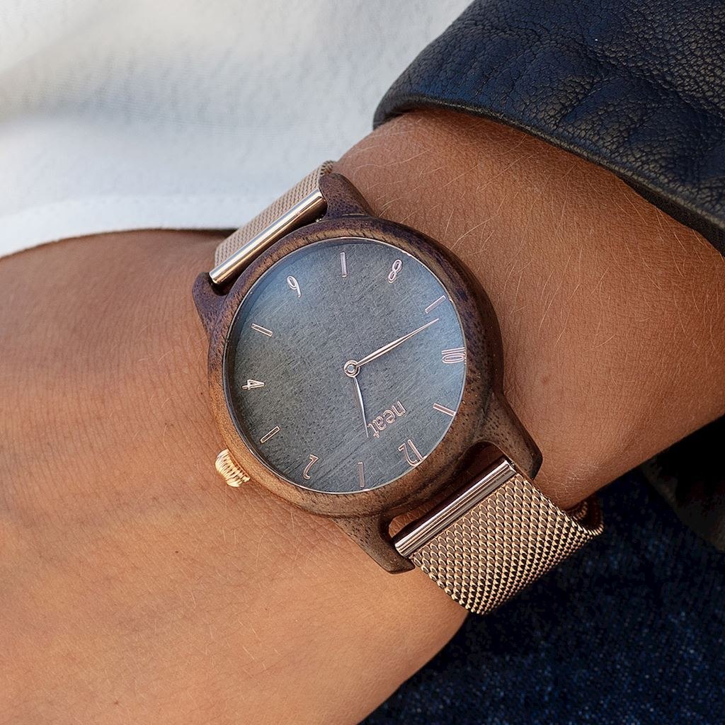 Zegarek Damski Drewniany Neatbrand SLIM 38 MM N108 Zegarek Damski Drewniany Neatbrand SLIM 38 MM N108