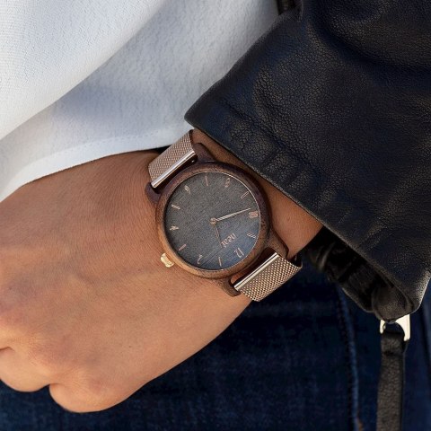 Zegarek Damski Drewniany Neatbrand SLIM 38 MM N108 Zegarek Damski Drewniany Neatbrand SLIM 38 MM N108