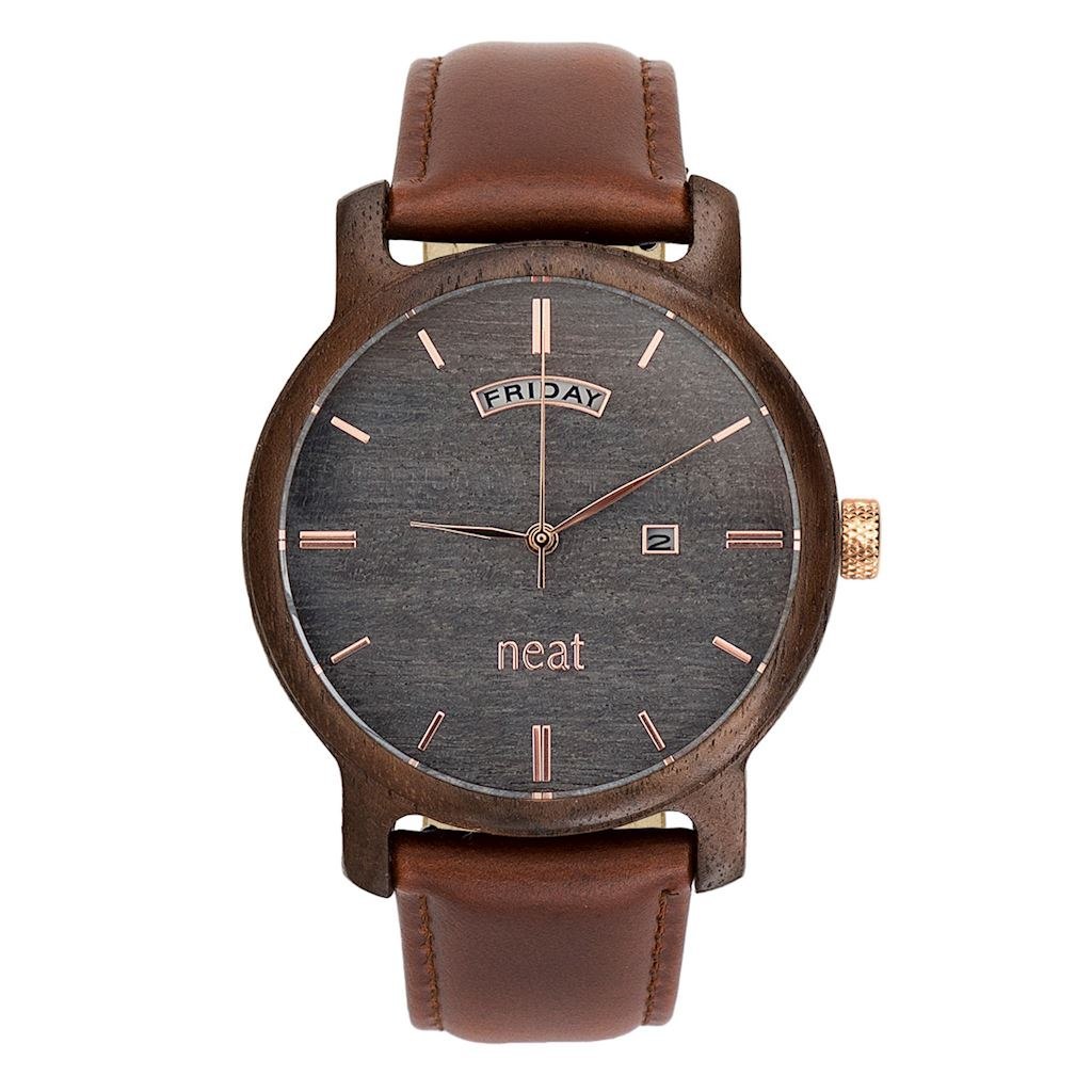 Zegarek Męski Drewniany KNIGHT 43 MM N082 Zegarek Męski Drewniany KNIGHT 43 MM N082
