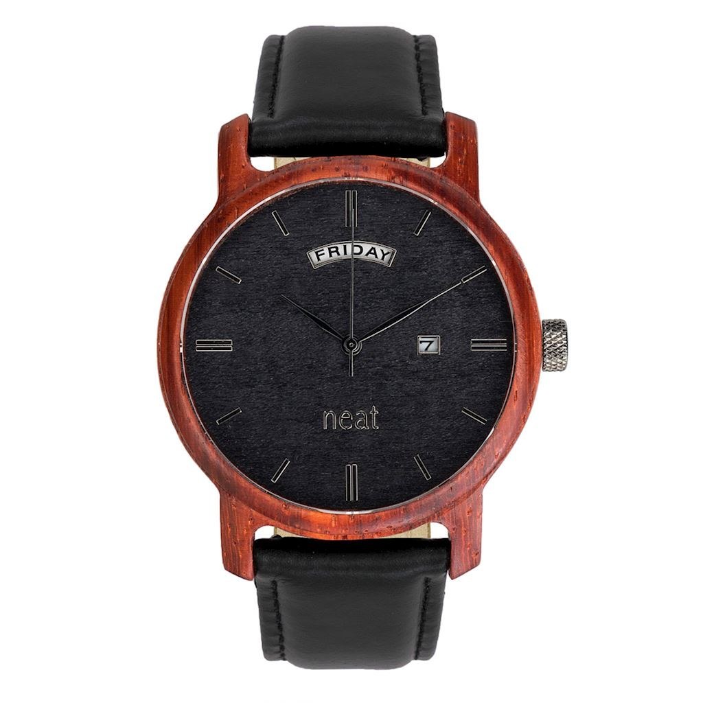 Zegarek Męski Drewniany KNIGHT 43 MM N084 Zegarek Męski Drewniany KNIGHT 43 MM N084