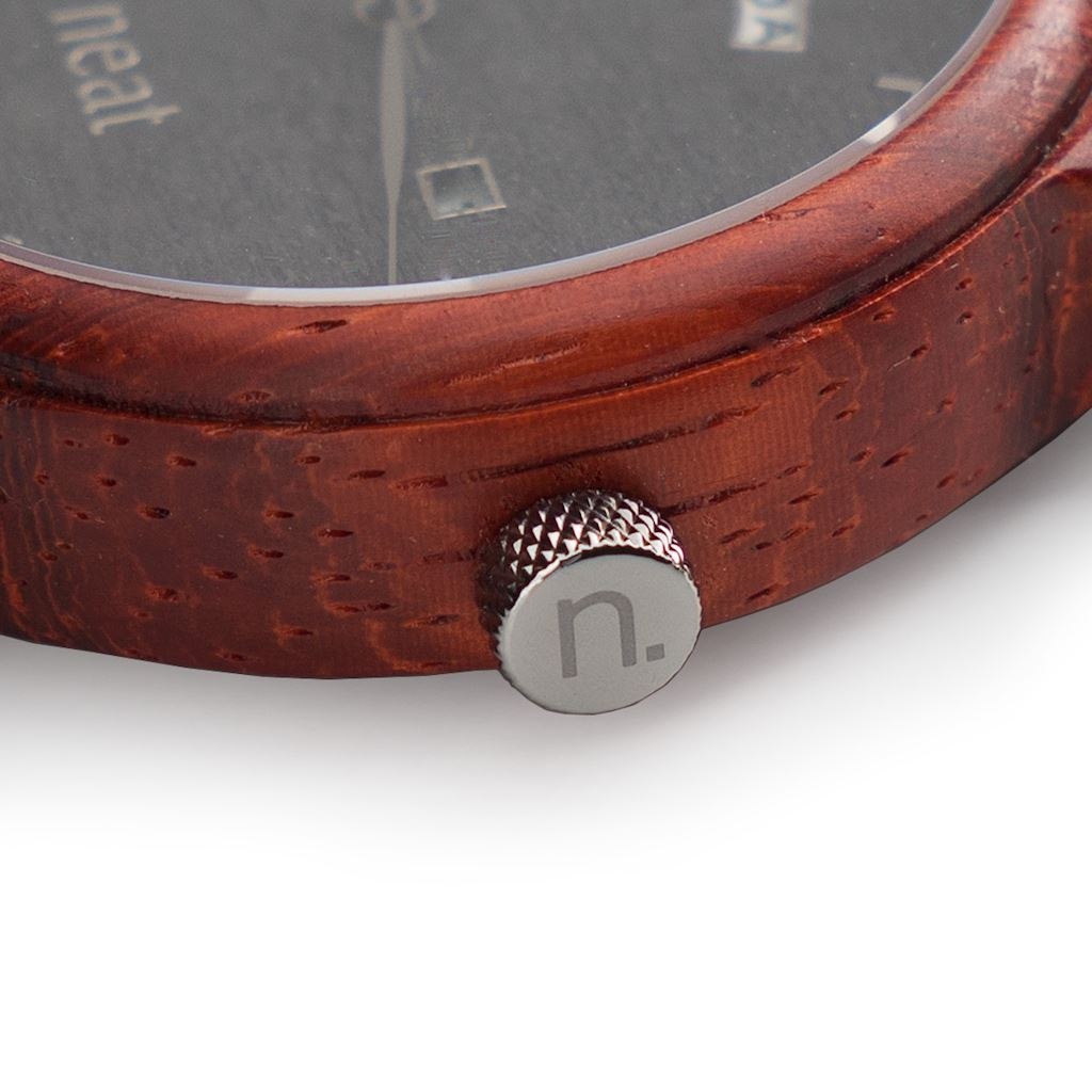 Zegarek Męski Drewniany KNIGHT 43 MM N084 Zegarek Męski Drewniany KNIGHT 43 MM N084
