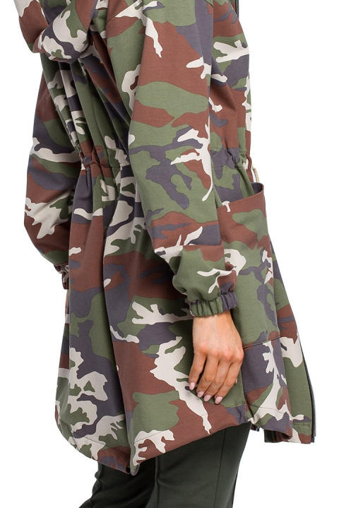 Bluza damska zasuwana z kapturem moro M1 me415 Bluza damska zasuwana z kapturem moro M1 me415