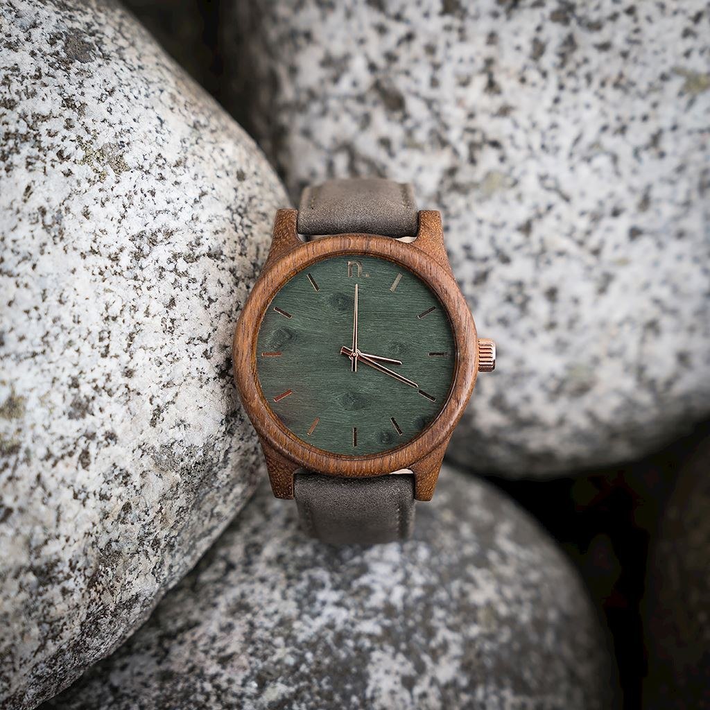Drewniany zegarek męski CLASSIC 43MM N010 Drewniany zegarek męski CLASSIC 43MM N010