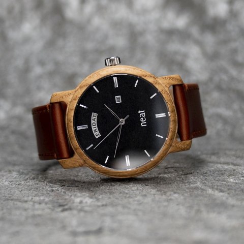 Zegarek Męski Drewniany Neatbrand KNIGHT 43 MM N081 Zegarek Męski Drewniany Neatbrand KNIGHT 43 MM N081