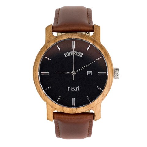 Zegarek Męski Drewniany Neatbrand KNIGHT 43 MM N081 Zegarek Męski Drewniany Neatbrand KNIGHT 43 MM N081