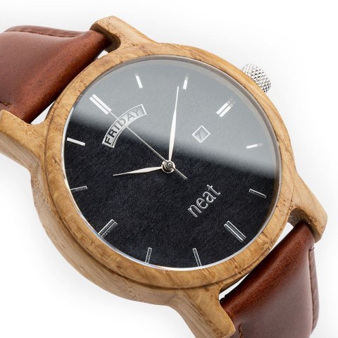 Zegarek Męski Drewniany Neatbrand KNIGHT 43 MM N081 Zegarek Męski Drewniany Neatbrand KNIGHT 43 MM N081