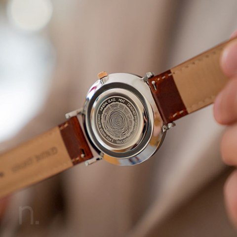 Zegarek Męski Neatbrand Stalowy 40MM N131 Zegarek Męski Neatbrand Stalowy 40MM N131