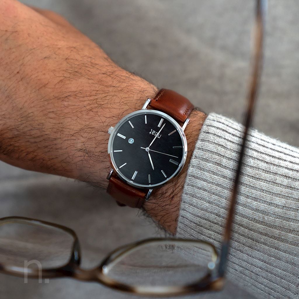 Zegarek Męski Neatbrand Stalowy 40MM N132 Zegarek Męski Neatbrand Stalowy 40MM N132