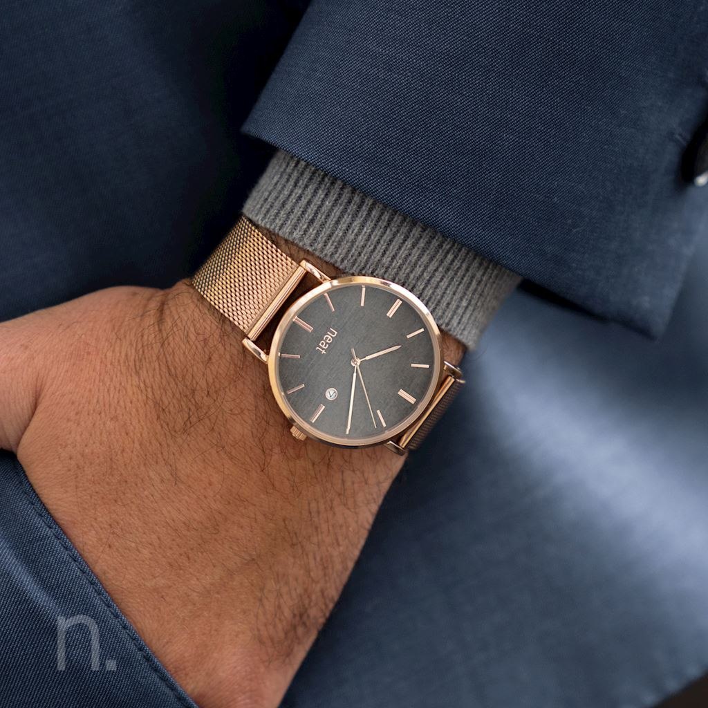 Zegarek Męski Neatbrand Stalowy 40MM N136 Zegarek Męski Neatbrand Stalowy 40MM N136