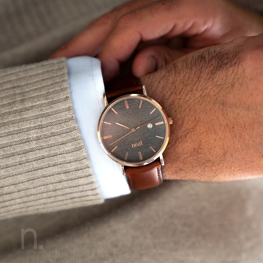Zegarek Męski Neatbrand Stalowy 40MM N137 Zegarek Męski Neatbrand Stalowy 40MM N137