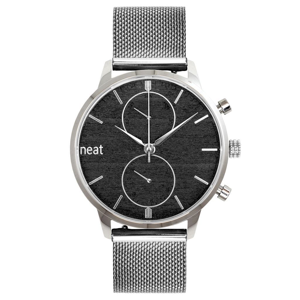 Zegarek Męski Neatbrand Stalowy Chrono 42MM N155 Zegarek Męski Neatbrand Stalowy Chrono 42MM N155