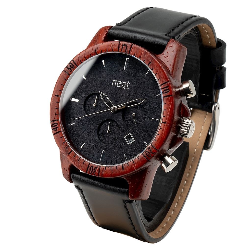 Zegarek Męski Drewniany Neatbrand CHRONO 44MM N085 Zegarek Męski Drewniany Neatbrand CHRONO 44MM N085