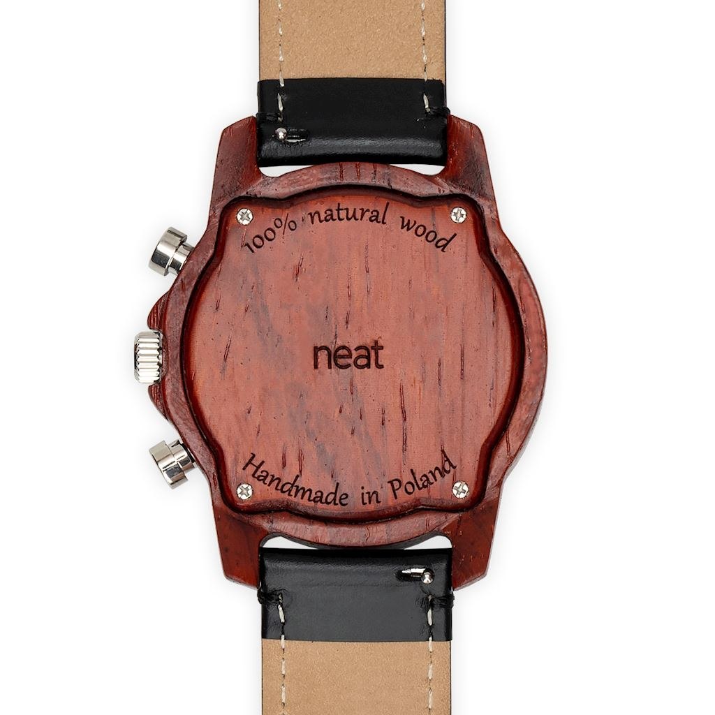 Zegarek Męski Drewniany Neatbrand CHRONO 44MM N085 Zegarek Męski Drewniany Neatbrand CHRONO 44MM N085