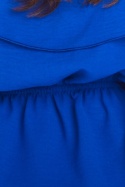 Letnia bluzka damska hiszpanka na ramiączkach z wiązaniem niebieska A309