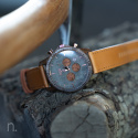 Zegarek Męski Drewniany Neatbrand CHRONO 44 MM N087