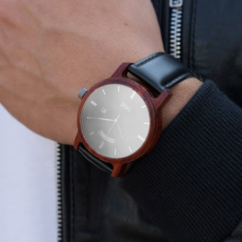 Zegarek Męski Drewniany Neatbrand KNIGHT 43 MM N084 Zegarek Męski Drewniany Neatbrand KNIGHT 43 MM N084