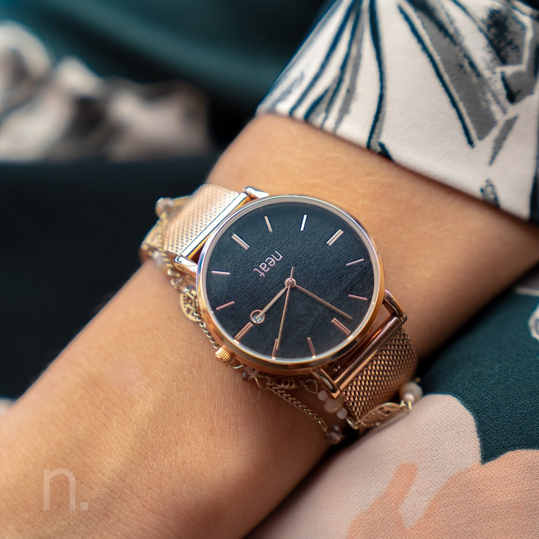 Zegarek Damski Neatbrand Stalowy 36 MM N120 Zegarek Damski Neatbrand Stalowy 36 MM N120