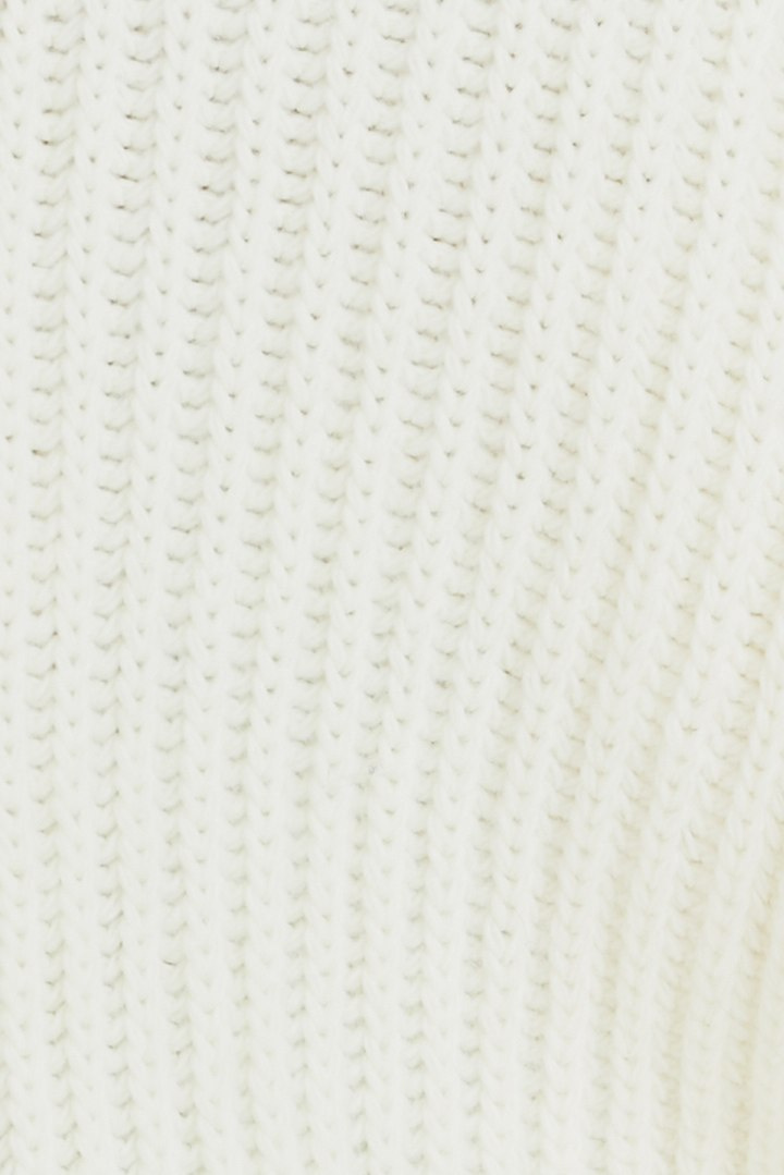 Sweter damski nietoperz gruby z półgolfem luźny ecru A389 Sweter damski nietoperz gruby z półgolfem luźny ecru A389