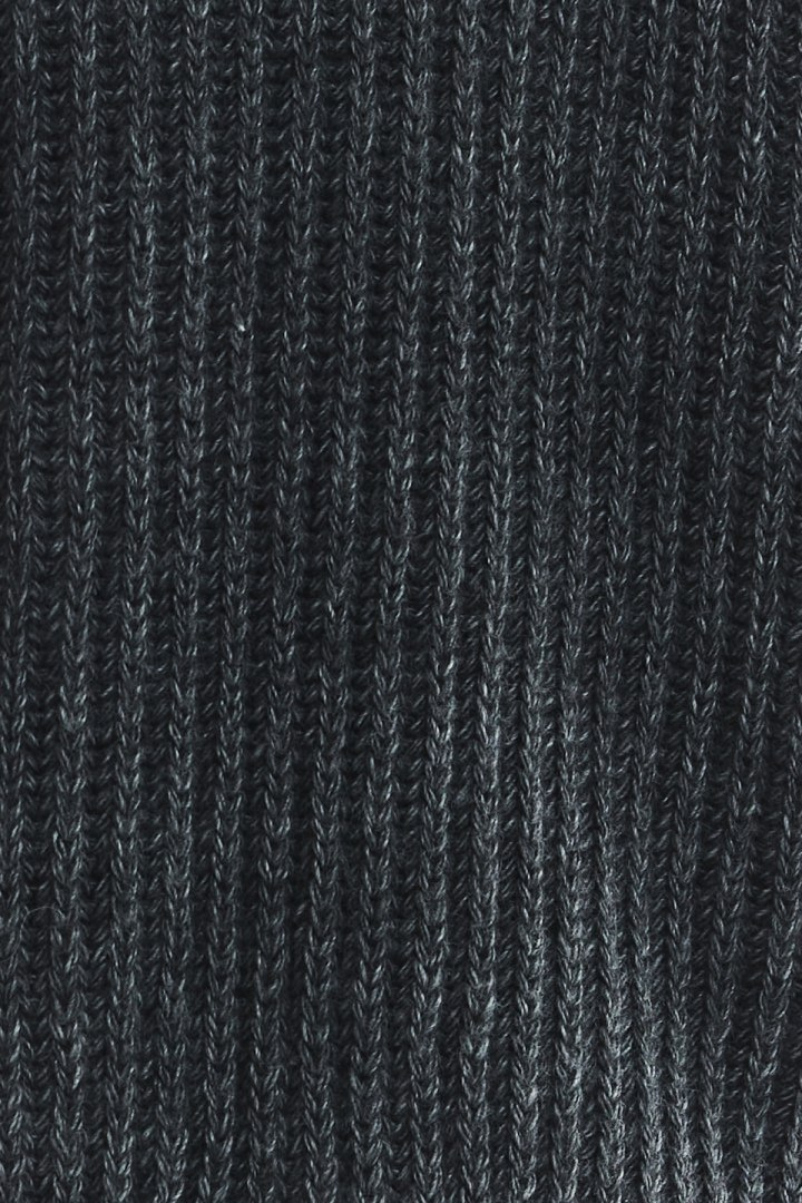 Sweter damski nietoperz gruby z półgolfem luźny grafitowy A389