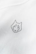 Koszulka damska nocna do spania z guzikami bawełniana biała LA070