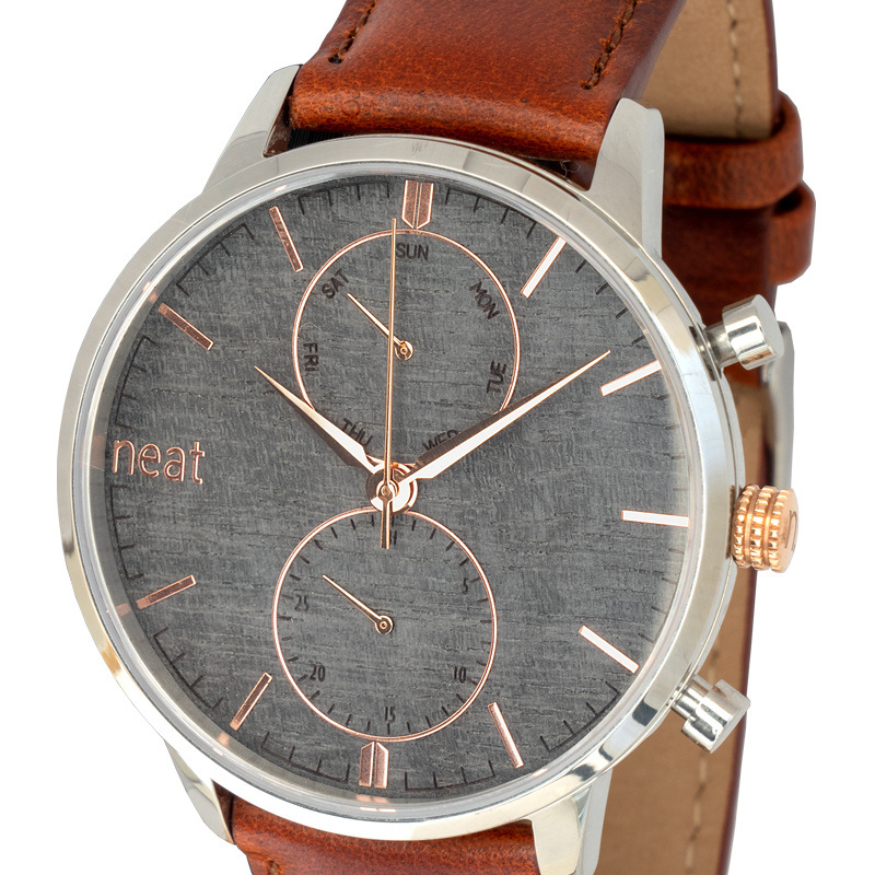 Zegarek Męski Neatbrand Stalowy Chrono 42MM N150 Zegarek Męski Neatbrand Stalowy Chrono 42MM N150