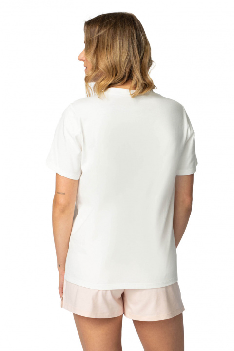 T-shirt damski koszulka z krótkim rękawem z nadrukiem m1 LA108 T-shirt damski koszulka z krótkim rękawem z nadrukiem m1 LA108